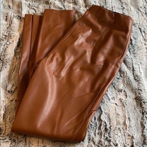 H&M Faux Leather Pants